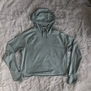 North Face hooded long sleeve top